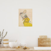 Schiele - Nephew Anton Peschka 1915 Poster (Küche)
