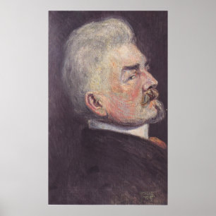 Schiele - Porträt von Leopold Czihaczek im Profil… Poster
