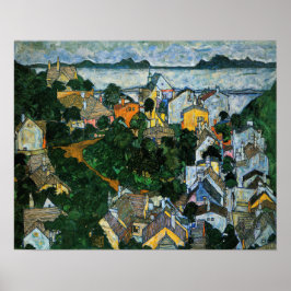 Schiele - Sommerlandschaft Poster