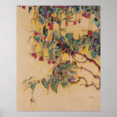 Schiele - Sonnenbaum 1910 Poster (Vorne)