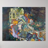 Schiele - Stadtende Poster (Vorne)