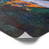 Schiele - Stadtende Poster (Ecke)