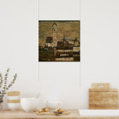 Schiele - Stein an der Donau Poster (Küche)