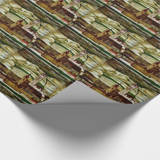 Schiele - Stein an der Donau, Reifenberg Geschenkpapier (Ecke)