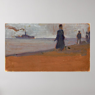 Schiele - Strand Poster