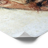 Schiele - Studienblatt (Kopfhörer - Ohren) 1906 Poster (Ecke)