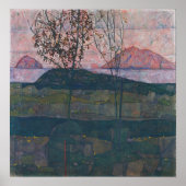 Schiele - Sun einstellen Poster (Vorne)