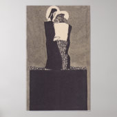 Schiele - Zwei Männer 1909 Poster (Vorne)