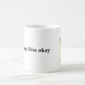 Schienbein-medizinischer lustiger Humerus-Doktor Kaffeetasse (Mittel)