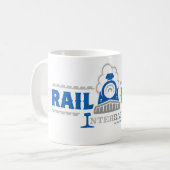 Schiene Life™ Tasse - weißes 11oz (Vorderseite Links)