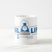 Schiene Life™ Tasse - weißes 11oz (Mittel)