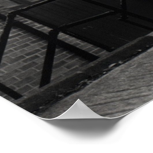 Schiene Poster (Ecke)