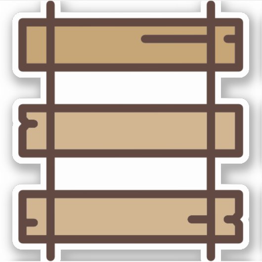 Schienen Aufkleber (Vorderseite)