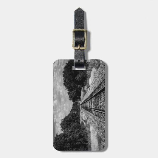 Schienen Gepäckanhänger (Vorderseite vertikal)