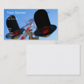 Schienen-Kundenberaterin Visitenkarte (Vorne/Hinten)