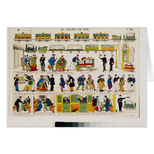 Schienen-Reise, c.1850 (Vorderseite (Horizontal))