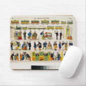 Schienen-Reise, c.1850 Mousepad (Mit Mouse)