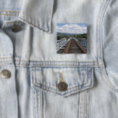 Schienenstränge auf Eiffel-Brücke Button (Beispiel)