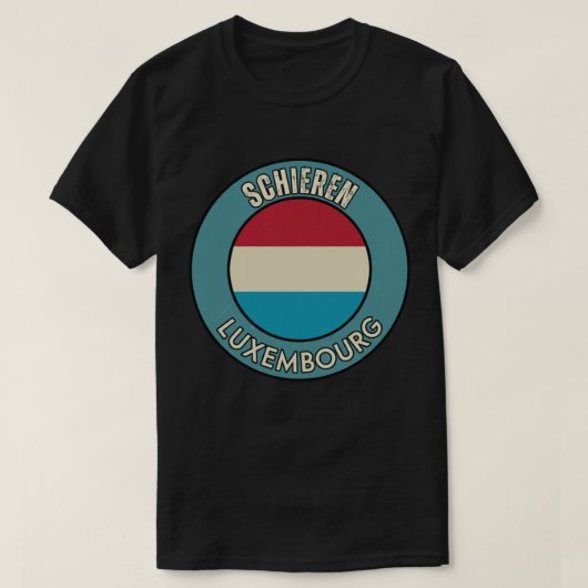 Schieren, Luxemburg T-Shirt (Design vorne)