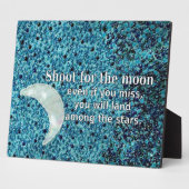 Schießen auf den Mond Fotoplatte (Seite)