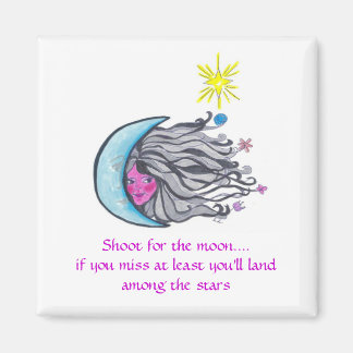 Schießen auf den Mond Magnet