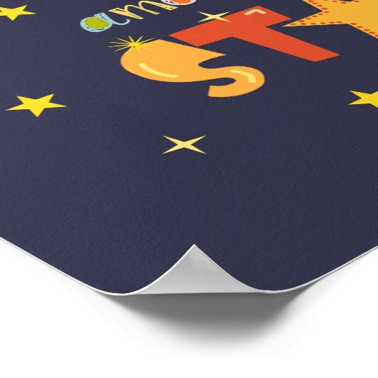 Schießen auf den Mond Poster (Ecke)