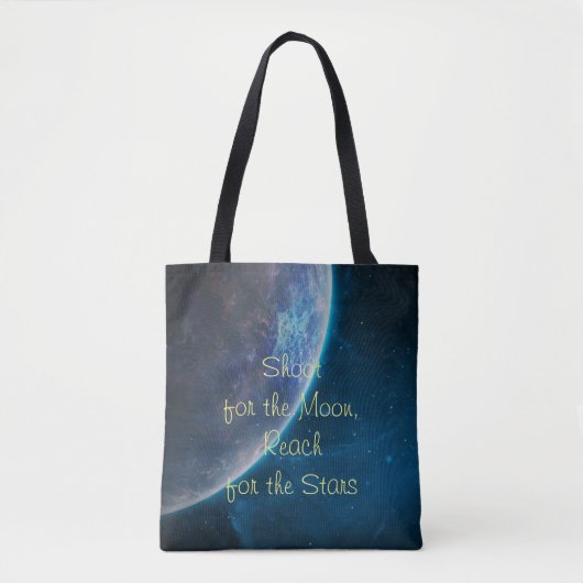 Schießen auf den Mond Tasche (Vorderseite)