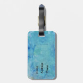 Schießen auf der Netto-Hockey-Tintenskizze auf Blu Gepäckanhänger (Rückseite vertikal)