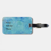 Schießen auf der Netto-Hockey-Tintenskizze auf Blu Gepäckanhänger (Rückseite horizontal)