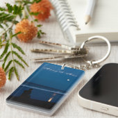 Schießen des Mond-Fotografen Keyfob Schlüsselanhänger (Vorderseite rechts)