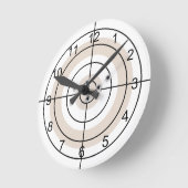 Schießen eines Gun-Lover-Geschenkes Runde Wanduhr (Winkel)