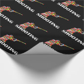 Schießen Geschenkpapier (Ecke)