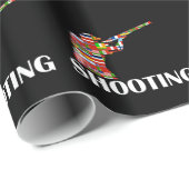 Schießen Geschenkpapier (Rolleneckpunkt)