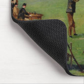 Schießen (Öl auf Papier) Mousepad (Ecke)