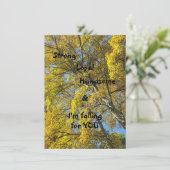 Schießen Sie auf seine flache Grußkarte. (Stehend Vorderseite)