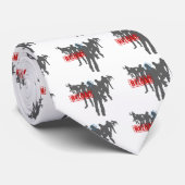 Schießen Sie die Zombies - Krawatte (Gerollt)