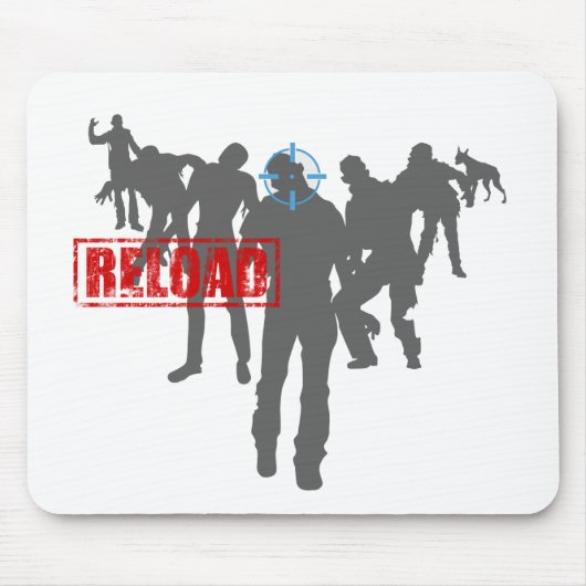 Schießen Sie die Zombies - Mousepad (Vorne)