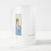 Schießen Sie diesen Freak! Mattglas Bierglas (Vorderseite Links)