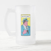 Schießen Sie diesen Freak! Mattglas Bierglas (Links)