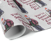 Schießen Sie Ihr Auge heraus Geschenkpapier (Rolleneckpunkt)