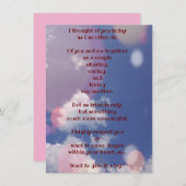 Schießen Sie Ihren Schuss auf ihre flache Grußkart (Vorne/Hinten)