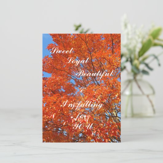 Schießen Sie Ihren Schuss auf ihre flache Grußkart (Stehend Vorderseite)