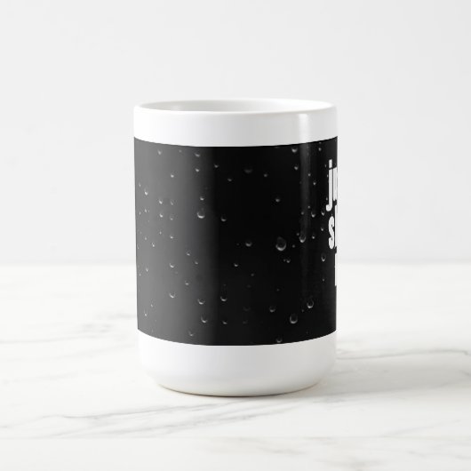 Schießen Sie mich einfach Kaffee-Tasse Kaffeetasse (Mittel)