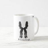 Schiessende Paare Kaffeetasse (VorderseiteRechts)