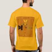 Schießender Gesang T-Shirt (Rückseite)