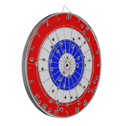 Schießenziel Dartboard Dartscheibe (Vorderseite Links)