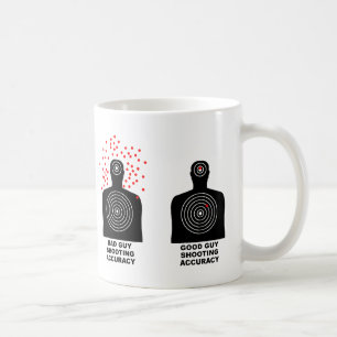 Schiessgenauigkeit Lustiger Becher Kaffeetasse