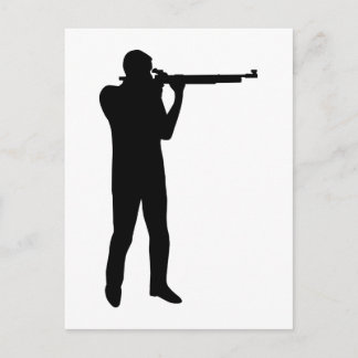 Schießgewehr Postkarte