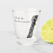 Schießglas (es ist manchmal so) schnapsglas (Vorderseite)