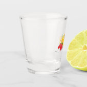 Schießglas: Früchte Schnapsglas (Links)